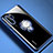 Custodia Silicone Trasparente Ultra Slim Cover Morbida con Magnetico Anello Supporto C01 per Huawei P30 Pro New Edition Blu