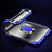 Custodia Silicone Trasparente Ultra Slim Cover Morbida con Magnetico Anello Supporto C01 per Oppo K1