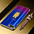 Custodia Silicone Trasparente Ultra Slim Cover Morbida con Magnetico Anello Supporto C01 per Oppo R15X