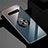 Custodia Silicone Trasparente Ultra Slim Cover Morbida con Magnetico Anello Supporto C01 per Samsung Galaxy S10 5G Nero
