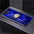Custodia Silicone Trasparente Ultra Slim Cover Morbida con Magnetico Anello Supporto C02 per Huawei Honor V20
