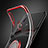 Custodia Silicone Trasparente Ultra Slim Cover Morbida con Magnetico Anello Supporto C02 per Samsung Galaxy S10 5G