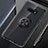 Custodia Silicone Trasparente Ultra Slim Cover Morbida con Magnetico Anello Supporto C02 per Samsung Galaxy S10e