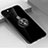 Custodia Silicone Trasparente Ultra Slim Cover Morbida con Magnetico Anello Supporto F01 per Apple iPhone 11 Pro Max