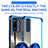 Custodia Silicone Trasparente Ultra Slim Cover Morbida con Magnetico Anello Supporto per Sony Xperia Ace II