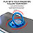 Custodia Silicone Trasparente Ultra Slim Cover Morbida con Magnetico Anello Supporto per Sony Xperia Ace III