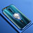Custodia Silicone Trasparente Ultra Slim Cover Morbida con Magnetico Anello Supporto S01 per Oppo Reno 10X Zoom