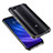 Custodia Silicone Trasparente Ultra Slim Cover Morbida con Magnetico Anello Supporto S01 per Xiaomi Mi 8 Lite