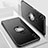 Custodia Silicone Trasparente Ultra Slim Cover Morbida con Magnetico Anello Supporto S01 per Xiaomi Redmi 6 Pro