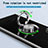 Custodia Silicone Trasparente Ultra Slim Cover Morbida con Magnetico Anello Supporto S04 per Samsung Galaxy S25 Ultra 5G
