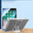 Custodia Silicone Trasparente Ultra Slim Cover Morbida con Supporto per Apple iPad Air 2 Chiaro
