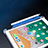 Custodia Silicone Trasparente Ultra Slim Cover Morbida con Supporto per Apple iPad Air Chiaro