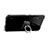Custodia Silicone Trasparente Ultra Slim Morbida con Anello Supporto per Huawei Honor Note 10 Chiaro