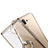 Custodia Silicone Trasparente Ultra Slim Morbida con Anello Supporto per Huawei Mate 9 Oro