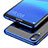 Custodia Silicone Trasparente Ultra Slim Morbida con Anello Supporto per Huawei Nova 3e Blu