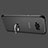 Custodia Silicone Trasparente Ultra Slim Morbida con Anello Supporto per Samsung Galaxy S8 Chiaro