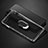 Custodia Silicone Trasparente Ultra Slim Morbida con Anello Supporto T01 per Apple iPhone 8 Plus Chiaro