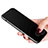 Custodia Silicone Trasparente Ultra Slim Morbida con Anello Supporto T01 per Apple iPhone Xs Max Nero