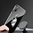 Custodia Silicone Trasparente Ultra Slim Morbida con Anello Supporto T01 per Apple iPhone Xs Nero