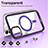 Custodia Silicone Trasparente Ultra Slim Morbida con Mag-Safe Magnetic SD1 per Apple iPhone 11