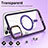 Custodia Silicone Trasparente Ultra Slim Morbida con Mag-Safe Magnetic SD1 per Apple iPhone 11 Pro