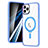 Custodia Silicone Trasparente Ultra Slim Morbida con Mag-Safe Magnetic SD1 per Apple iPhone 11 Pro Max