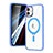 Custodia Silicone Trasparente Ultra Slim Morbida con Mag-Safe Magnetic SD1 per Apple iPhone 12