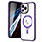Custodia Silicone Trasparente Ultra Slim Morbida con Mag-Safe Magnetic SD1 per Apple iPhone 13 Pro Max
