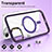 Custodia Silicone Trasparente Ultra Slim Morbida con Mag-Safe Magnetic SD1 per Apple iPhone 14