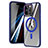 Custodia Silicone Trasparente Ultra Slim Morbida con Mag-Safe Magnetic SD1 per Apple iPhone 14 Pro Blu