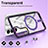 Custodia Silicone Trasparente Ultra Slim Morbida con Mag-Safe Magnetic SD1 per Samsung Galaxy S22 5G