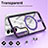 Custodia Silicone Trasparente Ultra Slim Morbida con Mag-Safe Magnetic SD1 per Samsung Galaxy S23 5G