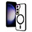 Custodia Silicone Trasparente Ultra Slim Morbida con Mag-Safe Magnetic SD1 per Samsung Galaxy S23 Plus 5G Nero