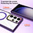 Custodia Silicone Trasparente Ultra Slim Morbida con Mag-Safe Magnetic SD1 per Samsung Galaxy S23 Ultra 5G