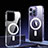 Custodia Silicone Trasparente Ultra Slim Morbida con Mag-Safe Magnetic XD3 per Apple iPhone 13 Pro Chiaro