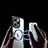 Custodia Silicone Trasparente Ultra Slim Morbida con Mag-Safe Magnetic XD5 per Apple iPhone 13 Pro Max Nero