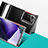 Custodia Silicone Trasparente Ultra Slim Morbida con Supporto per Samsung Galaxy Note 20 Ultra 5G Chiaro