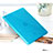 Custodia Silicone Trasparente Ultra Slim Morbida per Apple iPad Air Blu