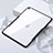 Custodia Silicone Trasparente Ultra Slim Morbida per Apple iPad Pro 11 (2018) Nero