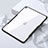 Custodia Silicone Trasparente Ultra Slim Morbida per Apple iPad Pro 12.9 (2018) Nero