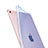 Custodia Silicone Trasparente Ultra Slim Morbida per Apple iPad Pro 9.7 Blu