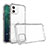 Custodia Silicone Trasparente Ultra Slim Morbida per Apple iPhone 12 Mini Chiaro