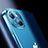 Custodia Silicone Trasparente Ultra Slim Morbida per Apple iPhone 13 Mini Blu