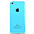 Custodia Silicone Trasparente Ultra Slim Morbida per Apple iPhone 5C Chiaro