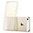 Custodia Silicone Trasparente Ultra Slim Morbida per Apple iPhone 5S Oro