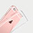 Custodia Silicone Trasparente Ultra Slim Morbida per Apple iPhone 6S Chiaro