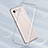 Custodia Silicone Trasparente Ultra Slim Morbida per Google Pixel 3a Chiaro