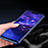 Custodia Silicone Trasparente Ultra Slim Morbida per Huawei Maimang 7 Blu