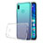 Custodia Silicone Trasparente Ultra Slim Morbida per Huawei Nova Lite 3 Chiaro