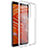 Custodia Silicone Trasparente Ultra Slim Morbida per Nokia 3.1 Plus Chiaro